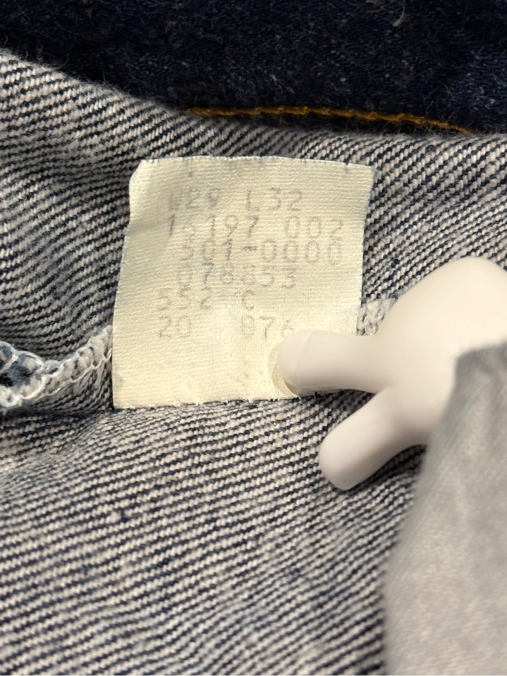 Vintage 90s Levi’s 501 Denim Jeans Sz 29X32 - Picture 6 of 8